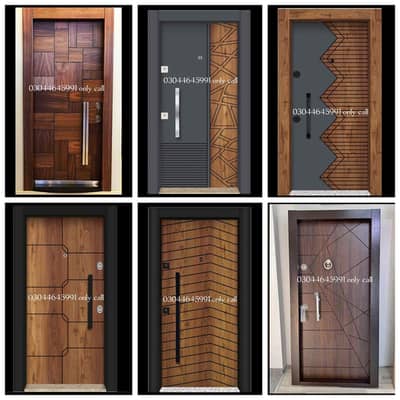 Fiber doors Wood doors PVc Doors Panal Doors malasian Ash white doors