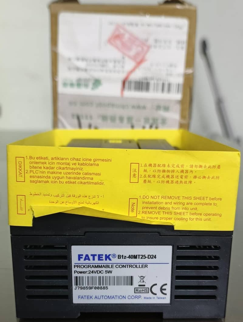 FATEK PROGRAMABL CONTROLLER 3