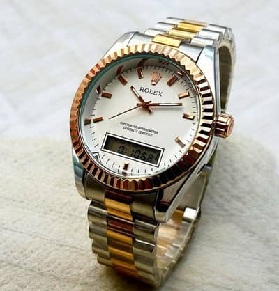 Rolex Double Time watch