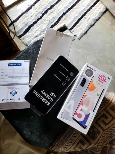 Samsung A51 with Box