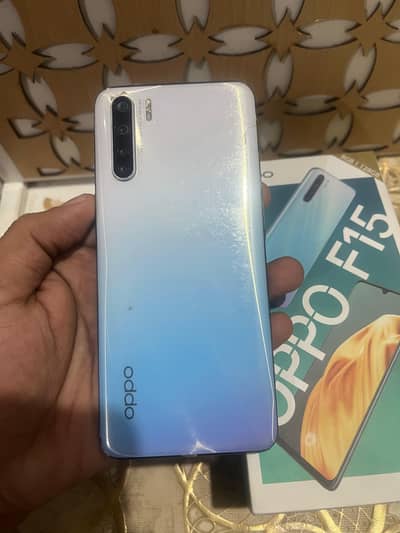 Oppo F15 8/128 original with box charger