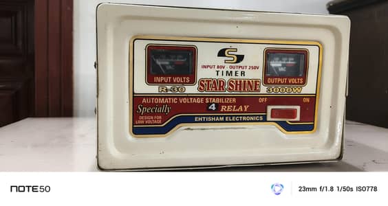 Voltage Stabilizer 100% Pure Copper | 3000 Watt