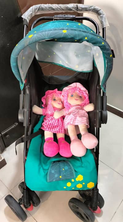 Baby Stroller - Acid Blue Tinnies