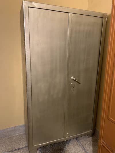 steel cupboard