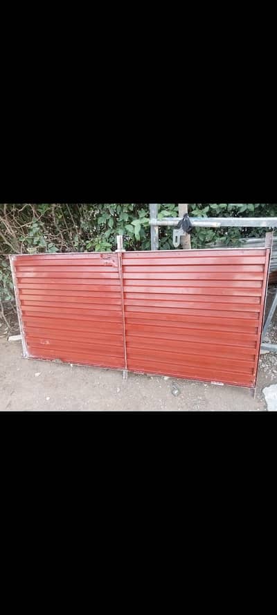 iron door and window