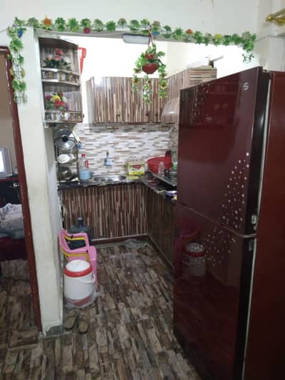 Chance deal! (BANK LOAN APPLICABLE) Flat For Sale west open main road facing in famous food street. in Gulistane e Johar Block 18 Munir Bridge View Opp. Baluchistan Sajji Perfume Chowk. 6th floor 2 Bed Lounge WITH EXTRA LAND