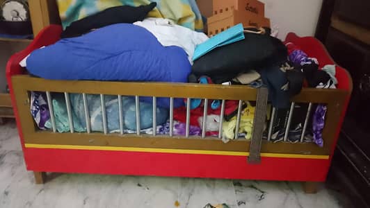 Kids Wooden Bed / Cot for Sale – Good Condition