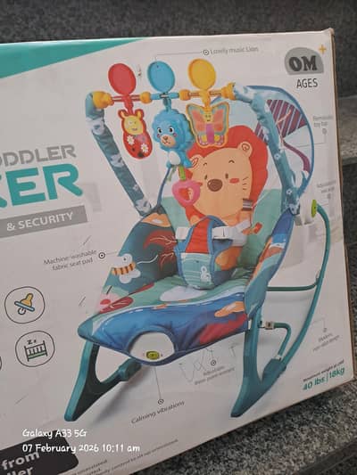 tiibaby Rocker Promotes comfort and security