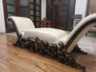 2 seater Chaise lounge sofa (setti)