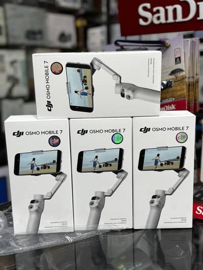 Dji osmo mobile 7 - mobile gimbal - 1 year official warranty