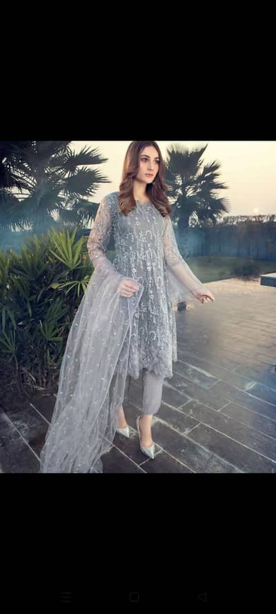 Panache Apparel 3 pc net frock