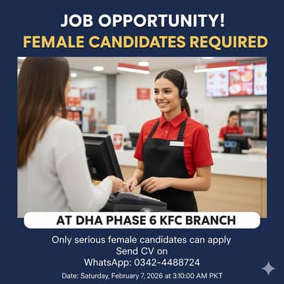 Female cashier at dharmpura and order taker at tajbaj.