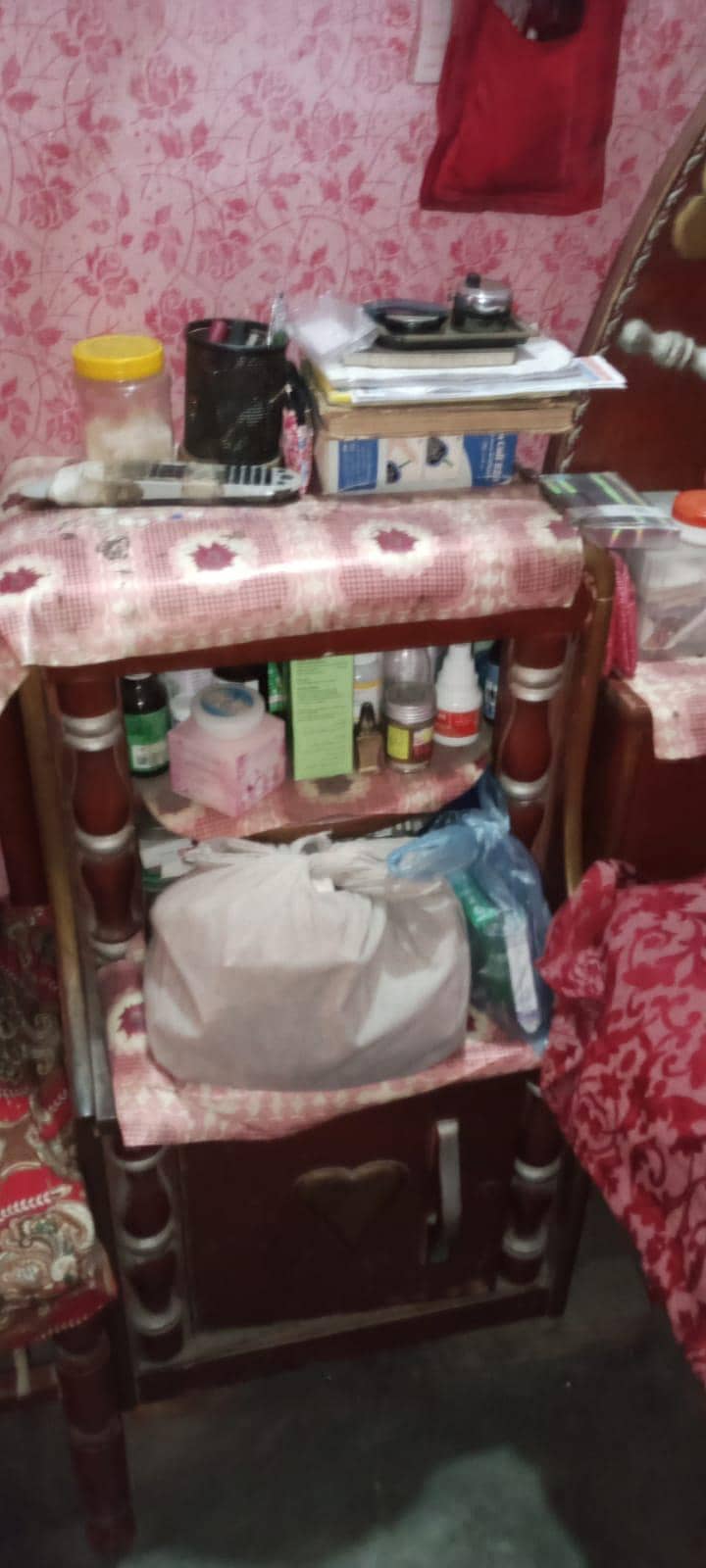 bed and side table 2