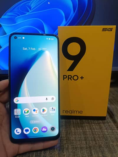 realme 9 pro plus 8/128 in very good condition all original
