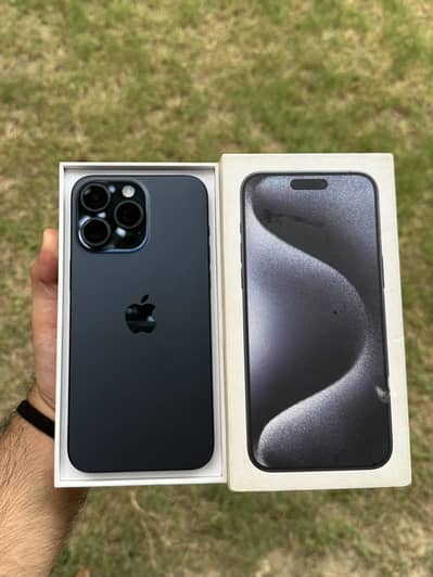 Iphone 15 Pro Max 256GB Non Pta 4 Month Sim Working