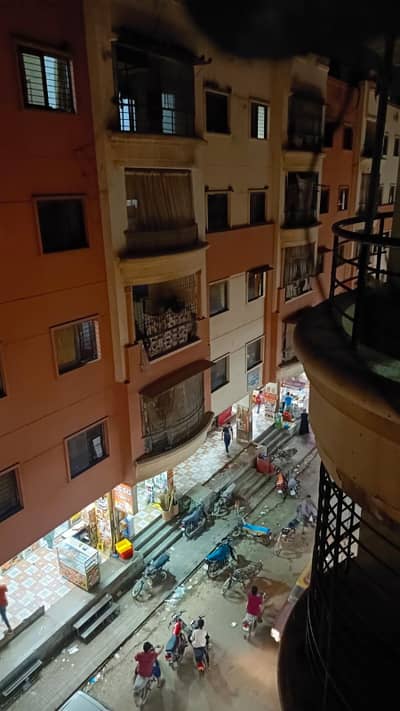 2 Bed Lounge Corner Road Facing Flat For Sell In Saima Arabian Villas