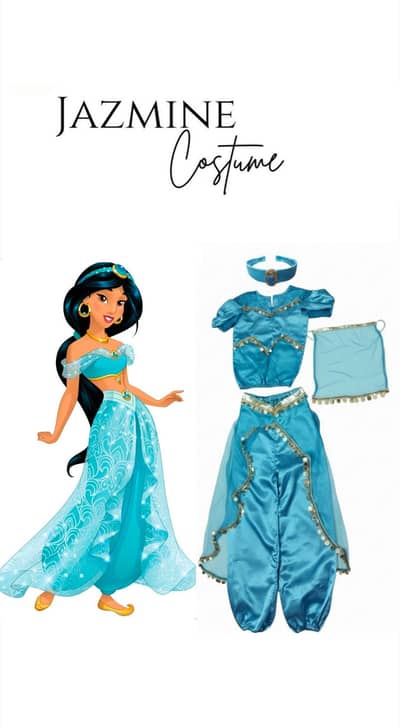 Hand made Jasmine Costume