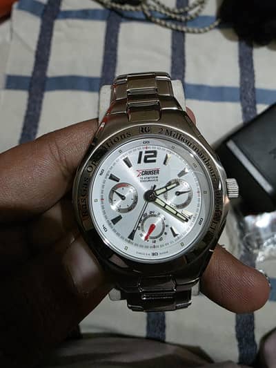 Cruiser Watch Original Swiss Watch with Sapphire Crystal