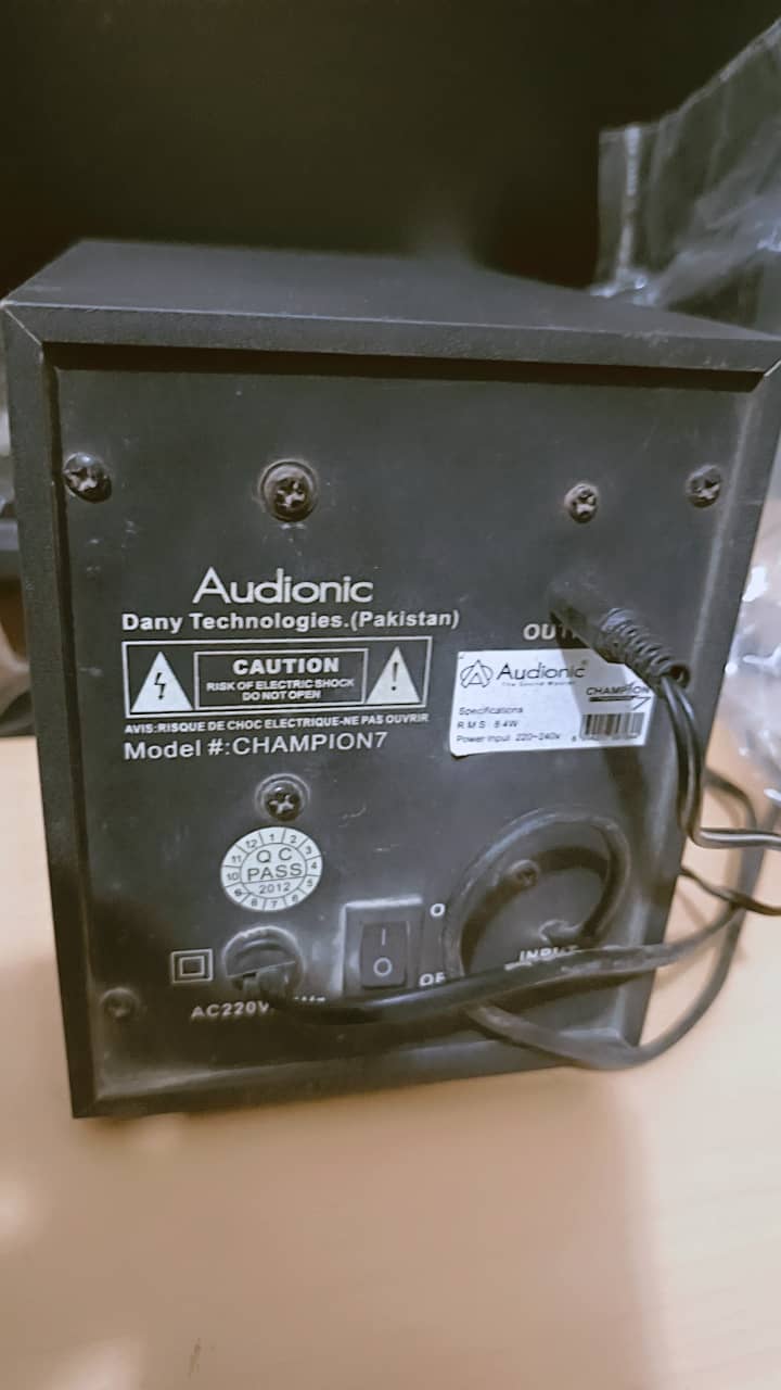 Audionic Speakers 3