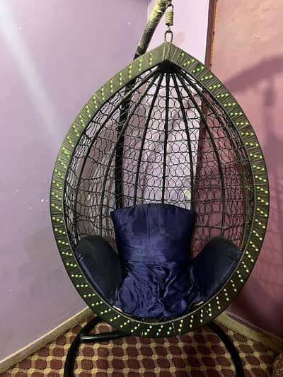 modren hanging chair and swing