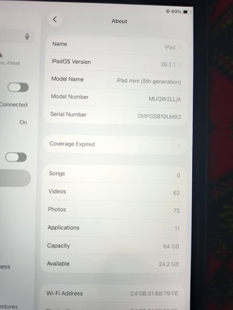ipad mini 5 with box 1