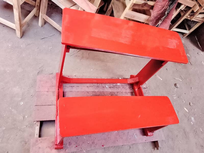 school desk without back 0