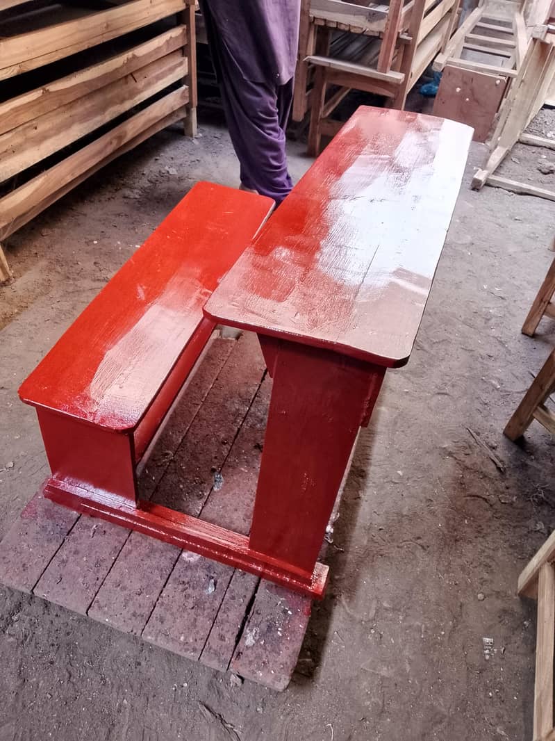 school desk without back 2