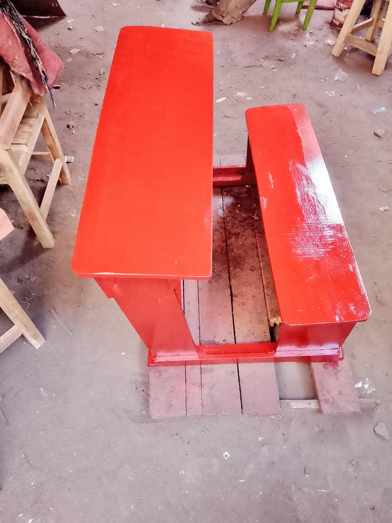 school desk without back 3