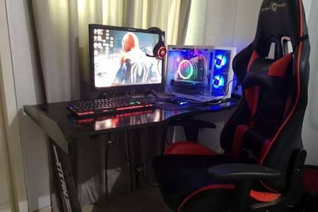 Complete Setup For Sell with chair and table