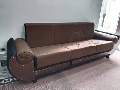Sofa cum bed (3 seater)