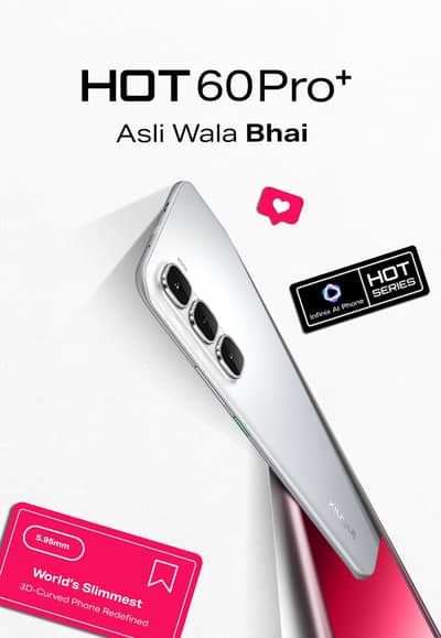 infinix hot 60 pro plus 8month wranti complete box 10  10