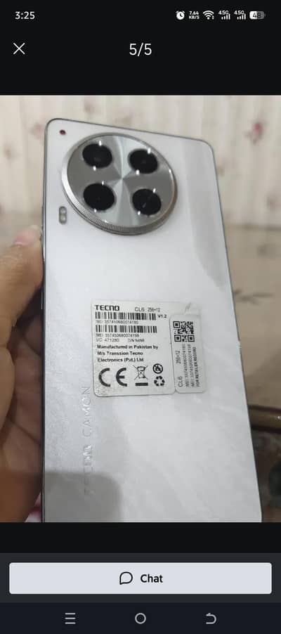 tecno camon 30 white colour