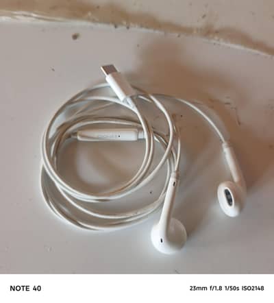 taype c handsfree I phone original