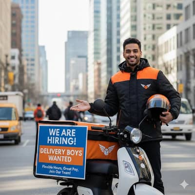 Delivery boy Job Available