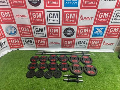 dumbbells ruber coated plats