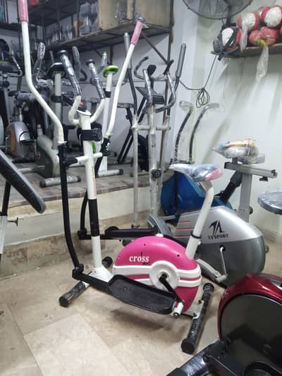 Exercise ( Magnetic Elliptical cross trainer) cycle