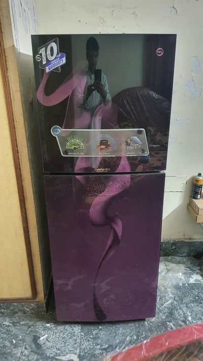 Pel inverter glass door 2350 model with box