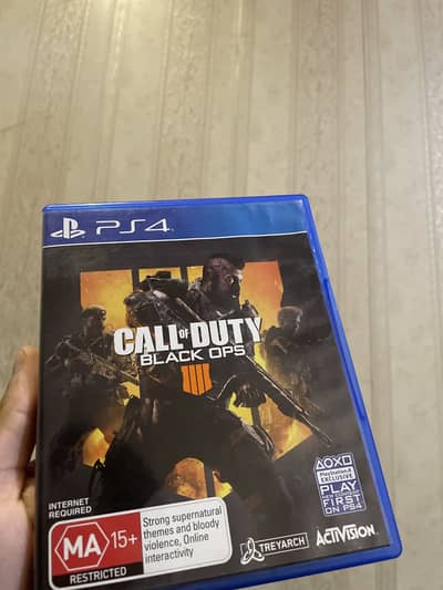 CALL OF DUTY BLACK OPS 4 [ PS4 GAME ]