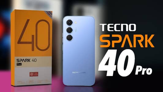 Tecno spark 40 pro (8bb 256gb)