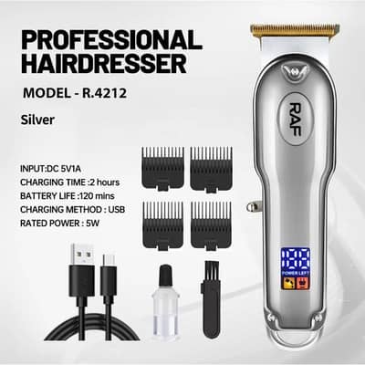Professional Hair Clipper for Men – Powerful & Sharp Blades