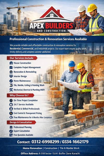 Construction And Renovation Services Available | Interior Designing