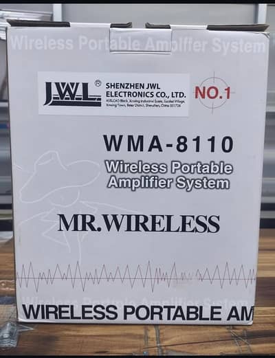 ​ JWL WMA-8110 Wireless Portable Amplifier System