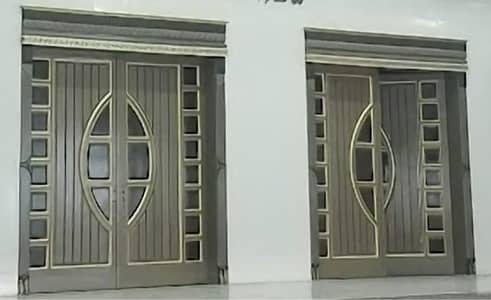 10 FOOT FRONT MAIN WOODEN DOOR PURE WOOD