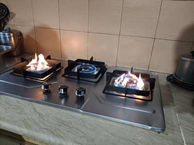 LPG 3 BURNER STOVE Big size 28X18