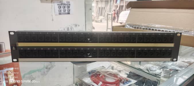 3m volition 48 port patch panel Cat 6