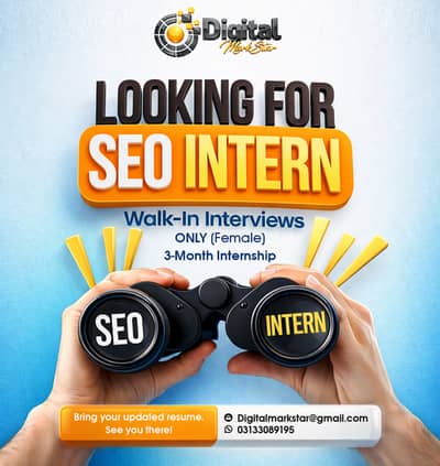 We’re Hiring! 3-Month SEO (OFF-PAGE) Internship ONLY (Female)