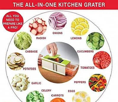 5in 1 vegetable slicer