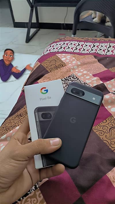 Google pixel 8a 8/128Gb with box pta approved