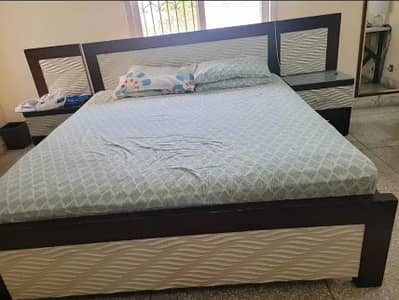 Wooden bedroom Set | without mattress | Dressing table | Premium Look