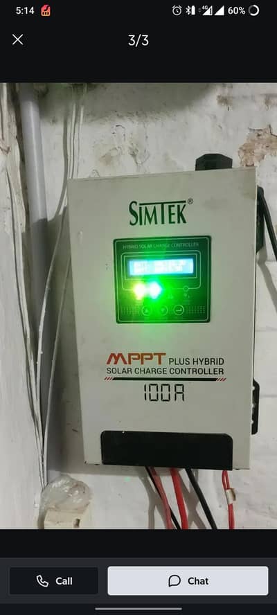 simtek solar controller 100 amp 4 month warranty balance